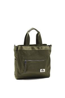 TOTE BAG MEDIUM WOMAN MILITARY GREEN ROCCO BAROCCO ROCCO BAROCCO | RBRB9302VERDE MILITARE